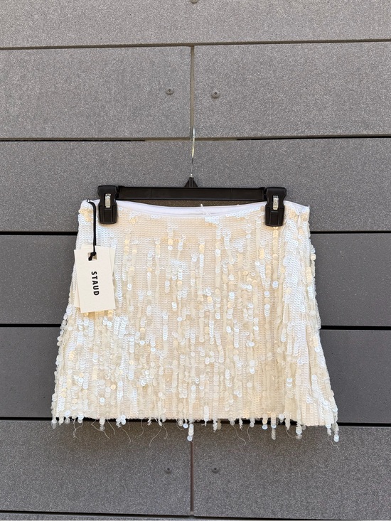 STAUD Dresses & Skirts - STAUD SUPERNOVA SKIRT PEARL